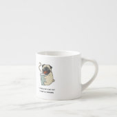 Kaffee ist der Grund, warum ich aus dem Bett got Espressotasse (Rechts)