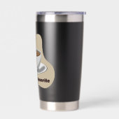 Kaffee ist der Liebling meines Vaters Thermobecher (Links)