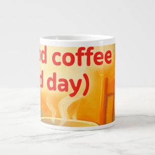 Kaffee ist ein Leben Jumbo-Tasse