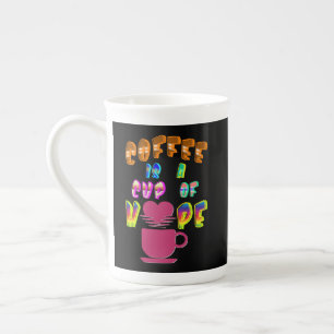 Kaffee ist eine Tasse Hoffnung