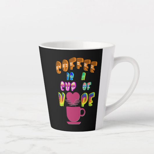 Kaffee ist eine Tasse Hoffnung (Rechts)