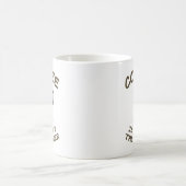 Kaffee ist immer die Antwort Kaffeetasse (Mittel)