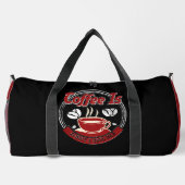Kaffee ist immer eine gute Idee Duffle Bag (Rückseite)