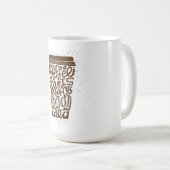 Kaffee ist immer eine gute Idee Kaffeetasse (VorderseiteRechts)