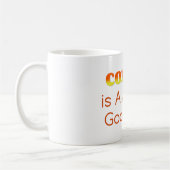 Kaffee ist immer eine gute Idee Kaffeetasse (Links)