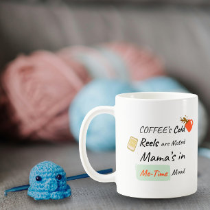 Kaffee ist kalt Reels Stumm Me-Time Stimmung Kaffeetasse