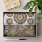 Kaffee ist Liebe, Java Art Mandala Seidenpapier (Geschenk)