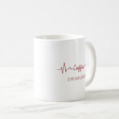 Kaffee ist Liebe Kaffee voll Tasse (VorderseiteRechts)