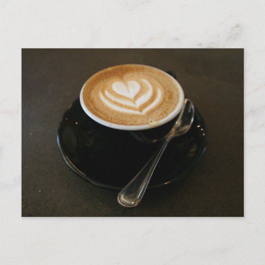 Kaffee ist Liebe - Postkarte (Vorderseite)