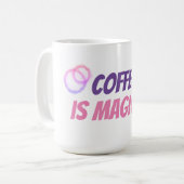 Kaffee ist magisch kaffeetasse (Vorderseite Links)