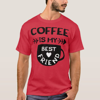 Kaffee ist mein bester Freund Svg Phrase T-Shirt