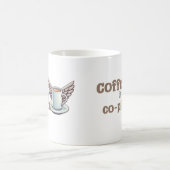 Kaffee ist mein Co-Pilot Kaffeetasse (Mittel)