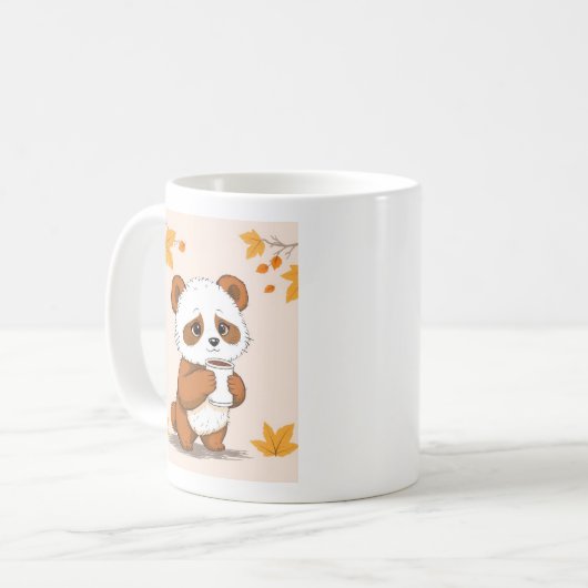 Kaffee ist mein erster Freund Kaffeetasse (Vorderseite Links)