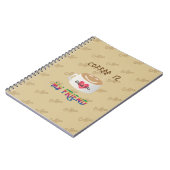 Kaffee ist mein Freund Notizblock (Linke Seite)