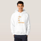 Kaffee ist mein Geist | KAFFEE LOVER Hoodie (Vorne ganz)