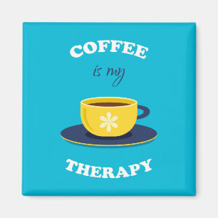 Kaffee ist mein Heilmagnet Magnet