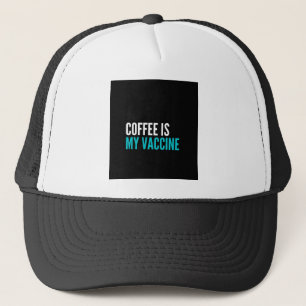 Kaffee ist mein Impfstoff Truckerkappe