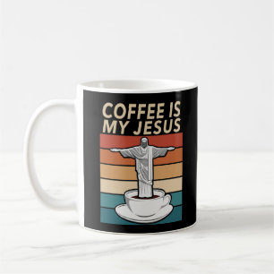 Kaffee ist mein Jesus Kaffeetasse