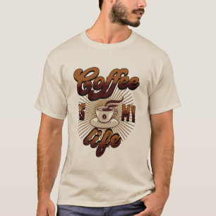 Kaffee ist mein Leben T-Shirt
