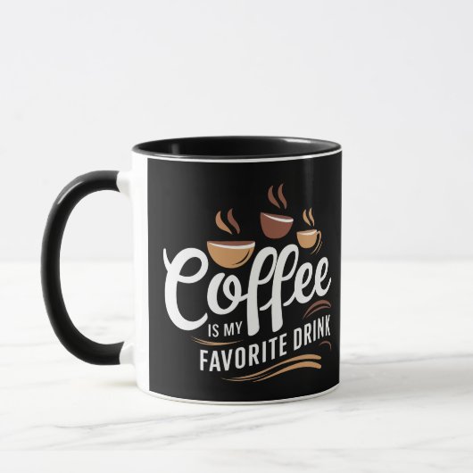 Kaffee ist mein Lieblingsgetränk Tasse (Links)