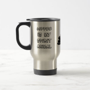KAFFEE IST MEIN SPIRITTER TIERE-Funny-Kaffee-REISE Reisebecher