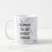 KAFFEE IST MEIN SPIRITTER TIERE TASSE CUP (Links)
