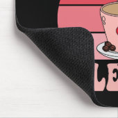 Kaffee ist mein Valentine Mousepad (Ecke)