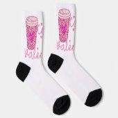 Kaffee ist mein Valentine Socken (Rechts)