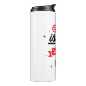 Kaffee ist mein Valentine Thermosbecher (Nach links gedreht)