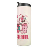 Kaffee ist mein Valentine Thermosbecher (Nach rechts gedreht)