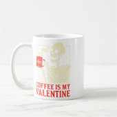 Kaffee ist mein Valentiner Valentinstag Frauen Kaffeetasse (Links)