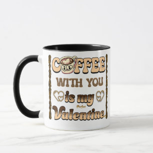 Kaffee ist mein Valentinstag Geschenk für meine Li Tasse