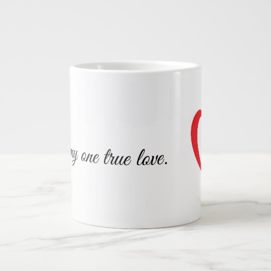 Kaffee ist meine eine wahrhaft liebenswerte Tasse  (Vorderseite)