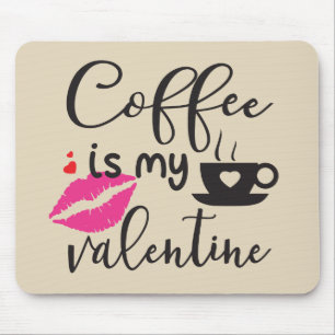 Kaffee ist meine Frau Mousepad