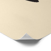 Kaffee ist meine Frau Poster (Ecke)