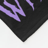 Kaffee ist meine Hexen Brew Retro Halloween Br Fleecedecke (Ecke)