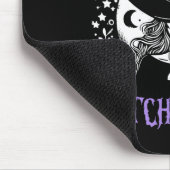 Kaffee ist meine Hexen Brew Retro Halloween Br Mousepad (Ecke)