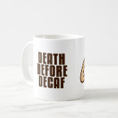 Kaffee ist meine Kopilot-Tasse Kaffeetasse (Vorderseite Links)