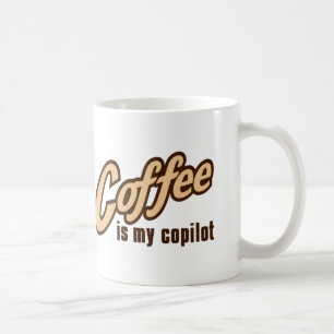 Kaffee ist meine Kopilot-Tasse Kaffeetasse