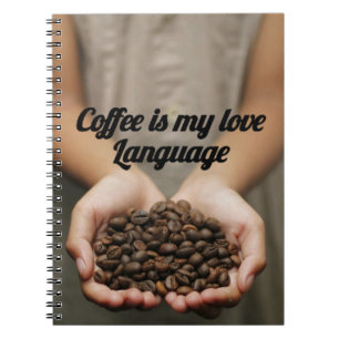 Kaffee ist meine Liebe Funny Coffee Zitat No Notizblock