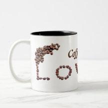 Kaffee ist meine Liebe Kaffeebohnen mit Coffein