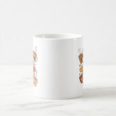 Kaffee ist meine Liebe Kaffeetasse (Mittel)