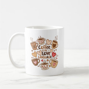 Kaffee ist meine Liebe Kaffeetasse