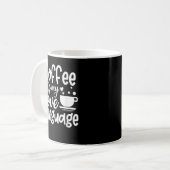 Kaffee ist meine Liebe Kaffeetasse (Vorderseite Links)