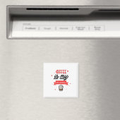 Kaffee ist meine Liebe Magnet (In Situ (Geschirrspüler))