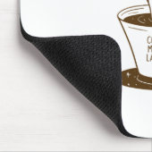 Kaffee ist meine Liebe Mousepad (Ecke)