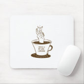 Kaffee ist meine Liebe Mousepad (Mit Mouse)