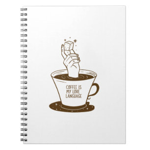 Kaffee ist meine Liebe Notizblock