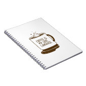 Kaffee ist meine Liebe Notizblock (Rechte Seite)