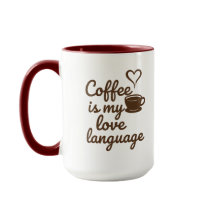Kaffee ist meine Liebe Premium Tasse